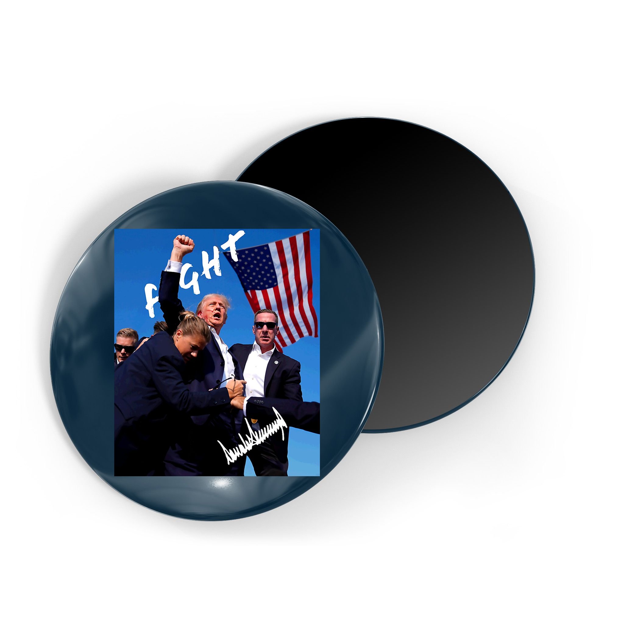 Trump Signature Fight Usa Magnet