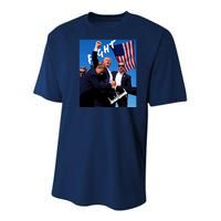 Trump Signature Fight Usa Youth Performance Sprint T-Shirt