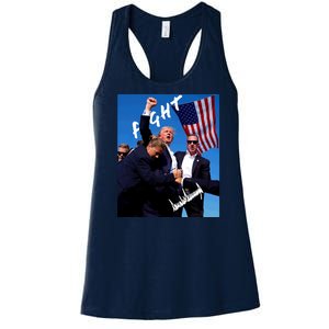 Trump Signature Fight Usa Women's Racerback Tank