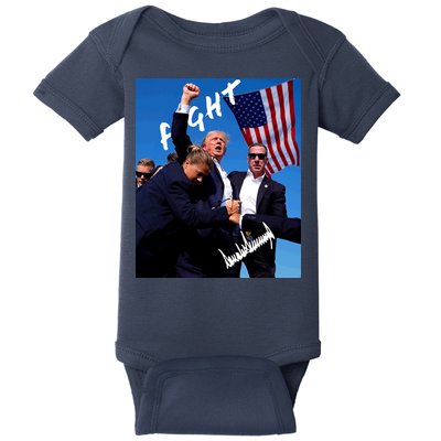Trump Signature Fight Usa Baby Bodysuit