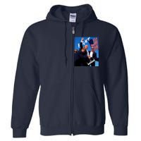 Trump Signature Fight Usa Full Zip Hoodie