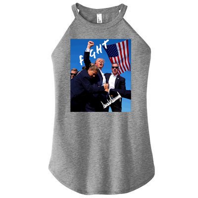 Trump Signature Fight Usa Women’s Perfect Tri Rocker Tank