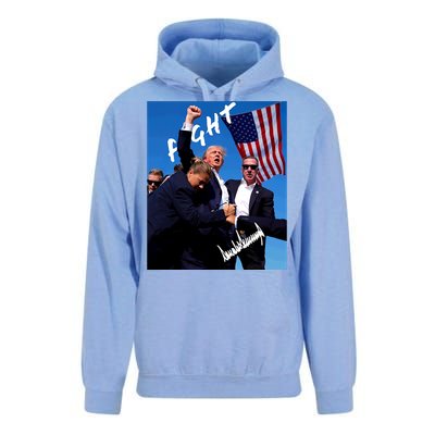 Trump Signature Fight Usa Unisex Surf Hoodie