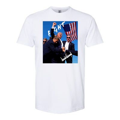 Trump Signature Fight Usa Softstyle® CVC T-Shirt