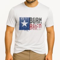 Texas State Flag Pride Born & Bred Native Home Cooling Performance Crew T-Shirt