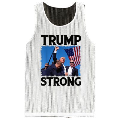 Trump Strong Fist Hand Us Vote Trump 2024 Survives Rally Shooting Pa Mesh Reversible Basketball Jersey Tank