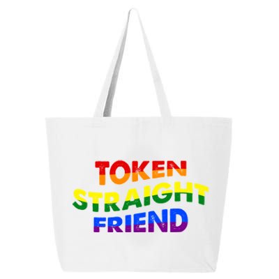 Token Straight Friend Rainbow Colors 25L Jumbo Tote