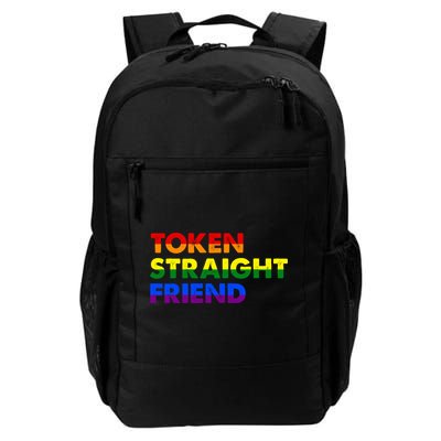 Token Straight Friend Rainbow Colors Backpack