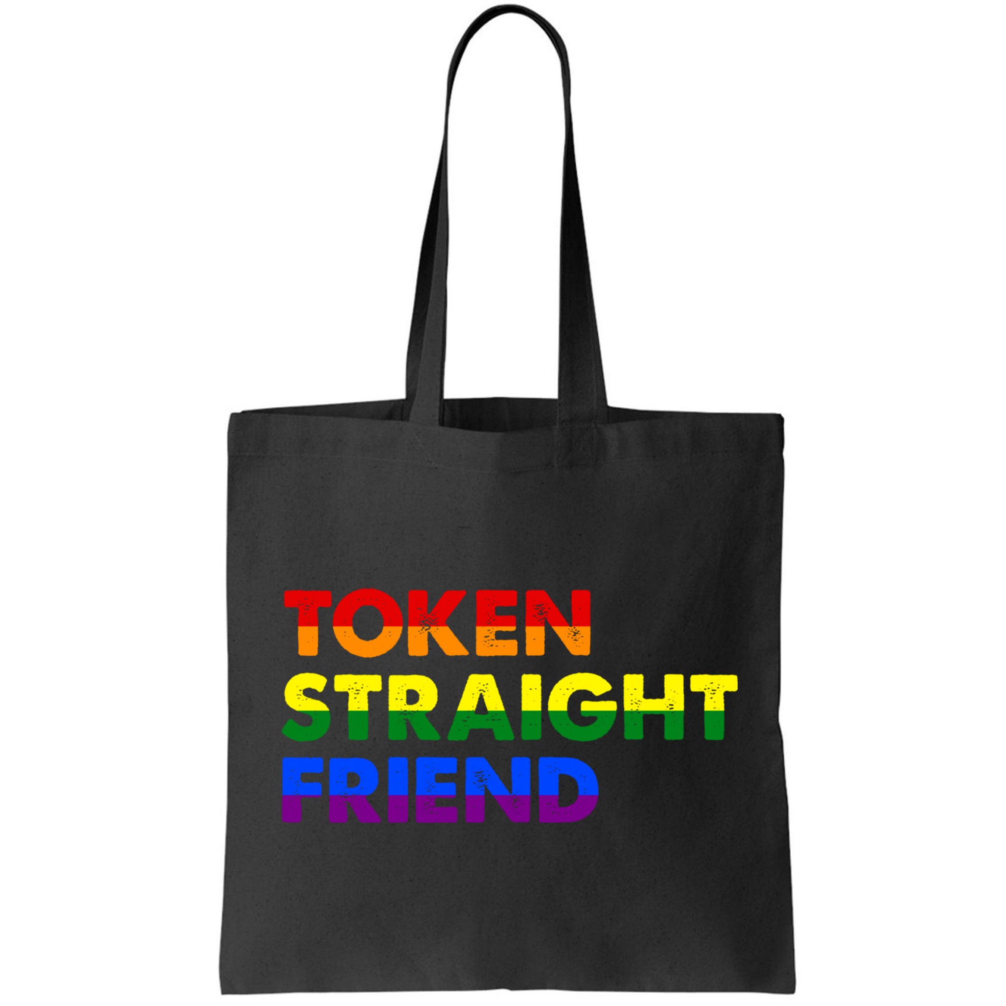 Token Straight Friend Rainbow Colors Bag
