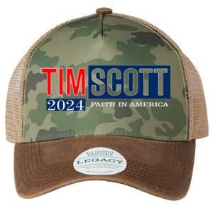 Tim Scott For President 2024 Campaign Legacy Tie Dye Trucker Hat