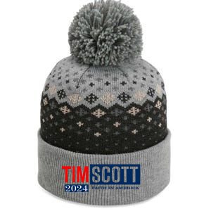 Tim Scott For President 2024 Campaign The Baniff Cuffed Pom Beanie