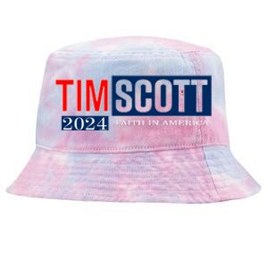 Tim Scott For President 2024 Campaign Tie-Dyed Bucket Hat