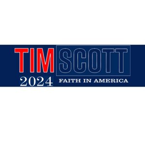 Tim Scott For President 2024 Campaign Bumper Sticker