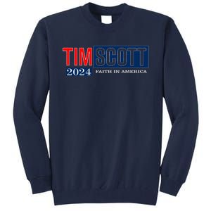 Tim Scott For President 2024 Campaign Tall Sweatshirt