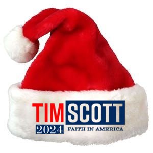 Tim Scott For President 2024 Campaign Premium Christmas Santa Hat