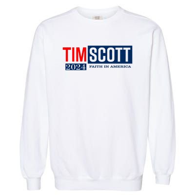 Tim Scott For President 2024 Campaign Garment-Dyed Sweatshirt