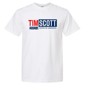 Tim Scott For President 2024 Campaign Garment-Dyed Heavyweight T-Shirt