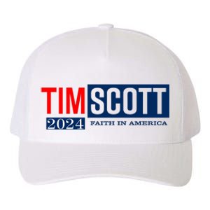 Tim Scott For President 2024 Campaign Yupoong Adult 5-Panel Trucker Hat