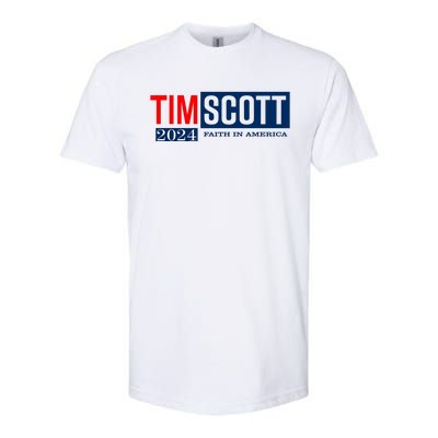 Tim Scott For President 2024 Campaign Softstyle CVC T-Shirt