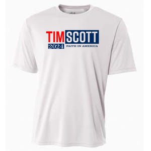 Tim Scott For President 2024 Campaign Cooling Performance Crew T-Shirt