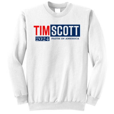 Tim Scott For President 2024 Campaign Sweatshirt