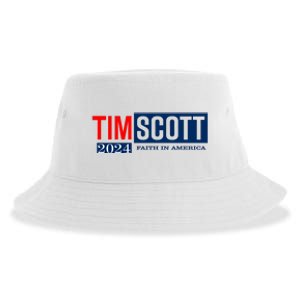 Tim Scott For President 2024 Campaign Sustainable Bucket Hat