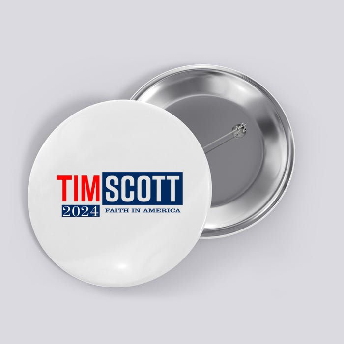 Tim Scott For President 2024 Campaign Button