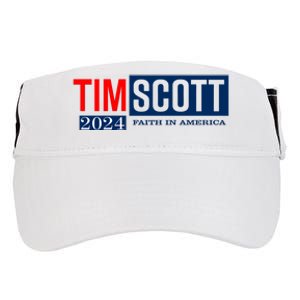 Tim Scott For President 2024 Campaign Adult Drive Performance Visor