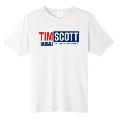 Tim Scott For President 2024 Campaign Tall Fusion ChromaSoft Performance T-Shirt