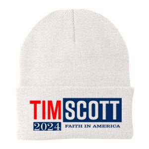 Tim Scott For President 2024 Campaign Knit Cap Winter Beanie