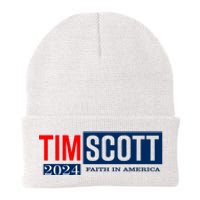 Tim Scott For President 2024 Campaign Knit Cap Winter Beanie