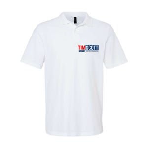 Tim Scott For President 2024 Campaign Softstyle Adult Sport Polo