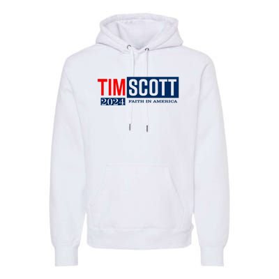 Tim Scott For President 2024 Campaign Premium Hoodie