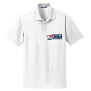 Tim Scott For President 2024 Campaign Dry Zone Grid Polo