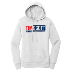 Tim Scott For President 2024 Campaign Women's Pullover Hoodie