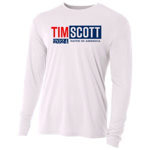 Tim Scott For President 2024 Campaign Cooling Performance Long Sleeve Crew