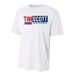 Tim Scott For President 2024 Campaign Performance Sprint T-Shirt