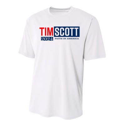 Tim Scott For President 2024 Campaign Performance Sprint T-Shirt