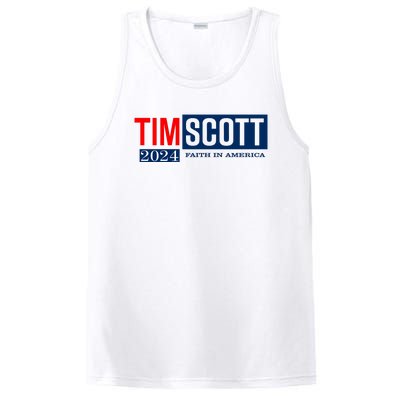 Tim Scott For President 2024 Campaign PosiCharge Competitor Tank