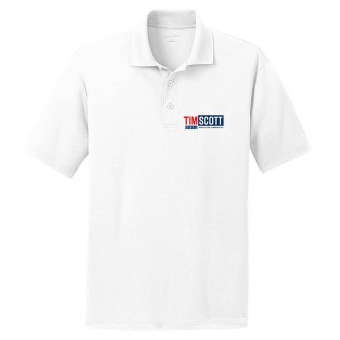 Tim Scott For President 2024 Campaign PosiCharge RacerMesh Polo