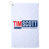 Tim Scott For President 2024 Campaign Platinum Collection Golf Towel