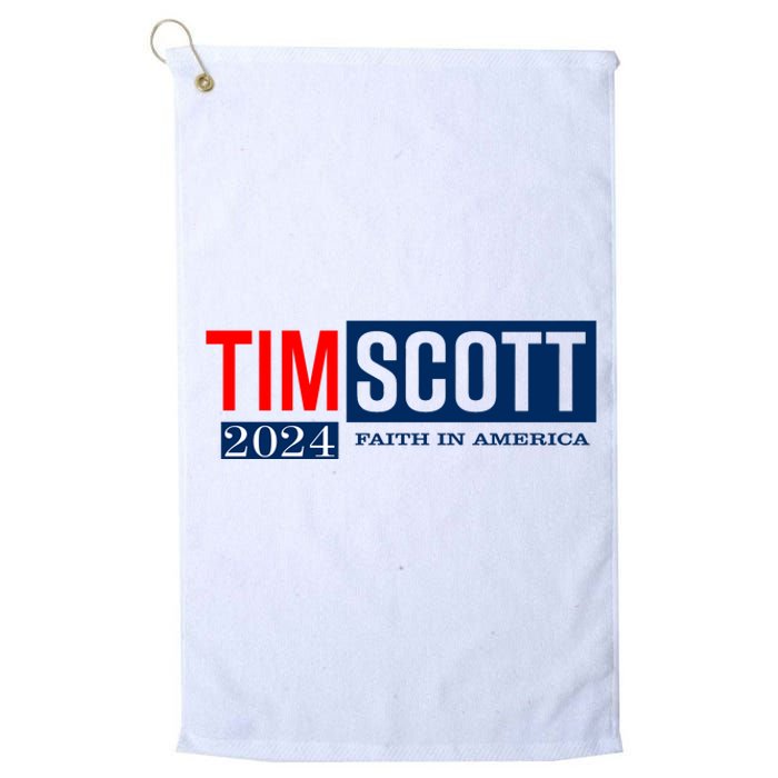 Tim Scott For President 2024 Campaign Platinum Collection Golf Towel