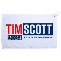 Tim Scott For President 2024 Campaign Grommeted Golf Towel