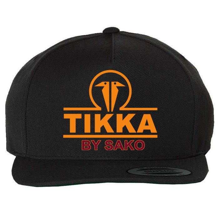 Tikka Sako Finland Sniper Riffle Firearms Wool Snapback Cap