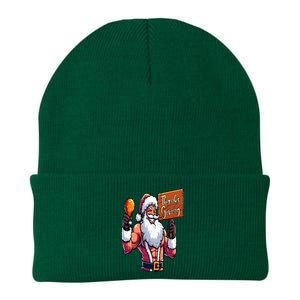 Thanksgiving Santa Funny Knit Cap Winter Beanie