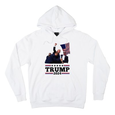 Trump Short Fist Pumped 2024 Pray For Trump Hoodie