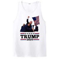 Trump Short Fist Pumped 2024 Pray For Trump PosiCharge Competitor Tank