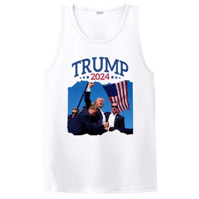 Trump Short Fist Pumped 2024 Pray For Trump NeverS Give Up PosiCharge Competitor Tank