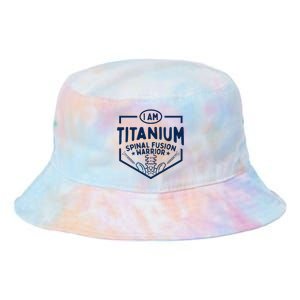 Titanium Spinal Fusion Warrior Spine Surgery Tie Dye Newport Bucket Hat