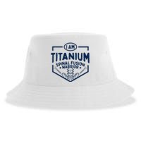 Titanium Spinal Fusion Warrior Spine Surgery Sustainable Bucket Hat